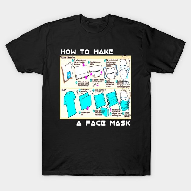 How To Make A Face Mask From A T shirt T-Shirt by Mima_SY